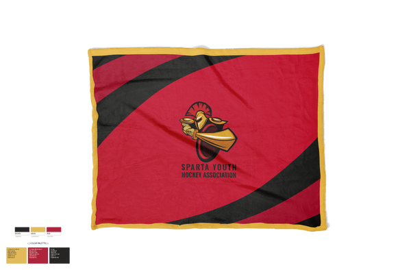 Blanket, Chippewa Youth Hockey Association, Ice Hockey, Teamtime, Team time, sublimation, custom sports apparel, team uniforms, spirit wear, spiritwear, sports uniforms, custom shirts, team store, custom team store, fundraiser sports, apparel fundraiser