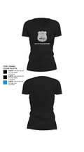 Co-op City Police Department 96634913 Women's Short Sleeve V-neck Shirt - 23