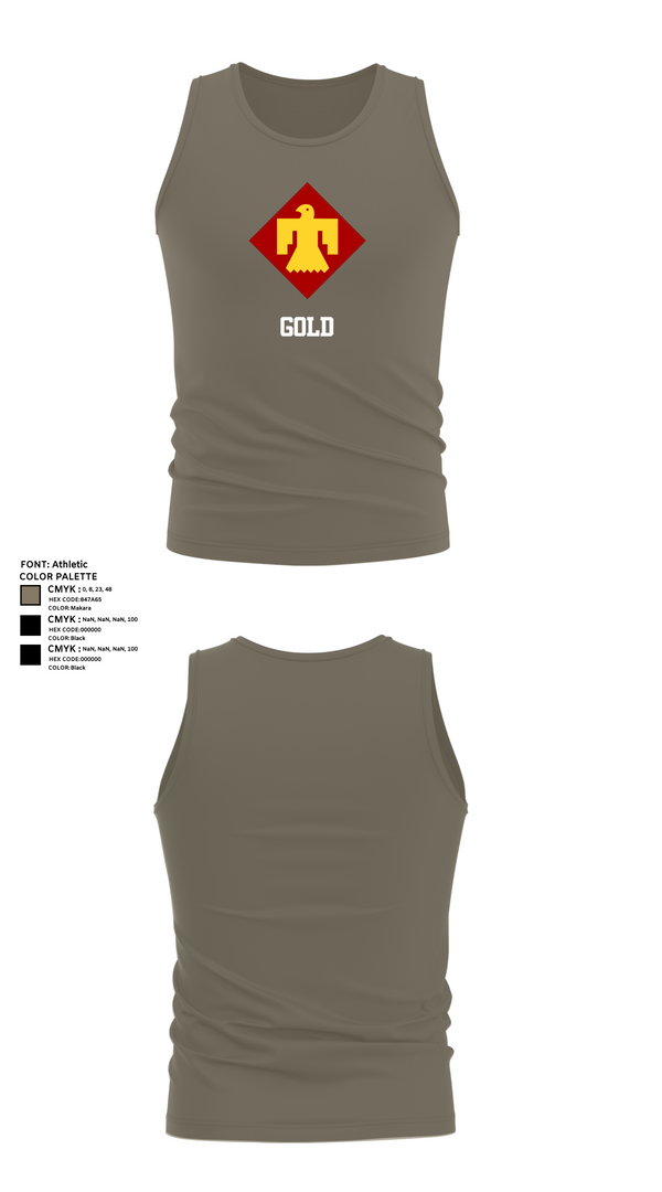 Tank Top, GOLD, , Teamtime, Team time, sublimation, custom sports apparel, team uniforms, spirit wear, spiritwear, sports uniforms, custom shirts, team store, custom team store, fundraiser sports, apparel fundraiser