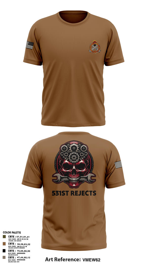 Short Sleeve Performance Shirt, 531st Hospital Center, Army, Teamtime, Team time, sublimation, custom sports apparel, team uniforms, spirit wear, spiritwear, sports uniforms, custom shirts, team store, custom team store, fundraiser sports, apparel fundraiser