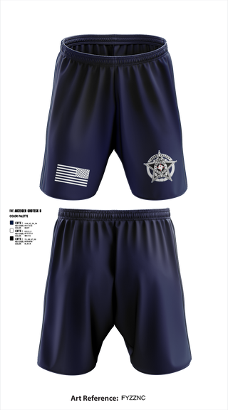Athletic Shorts With Pockets, Cherry Valley Police Department, , Teamtime, Team time, sublimation, custom sports apparel, team uniforms, spirit wear, spiritwear, sports uniforms, custom shirts, team store, custom team store, fundraiser sports, apparel fundraiser