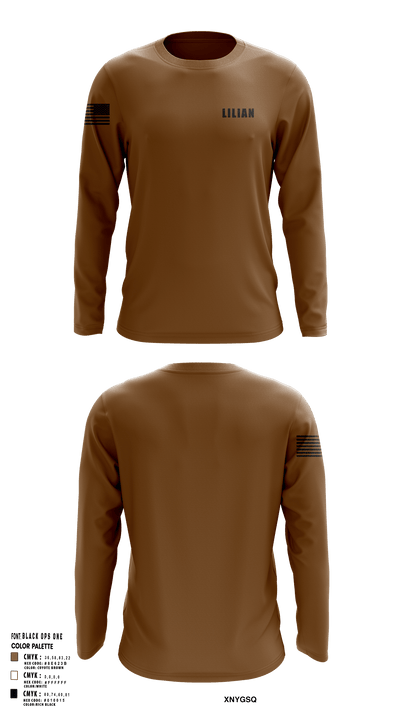 LILIAN 76592647 Long Sleeve Performance Shirt - 115