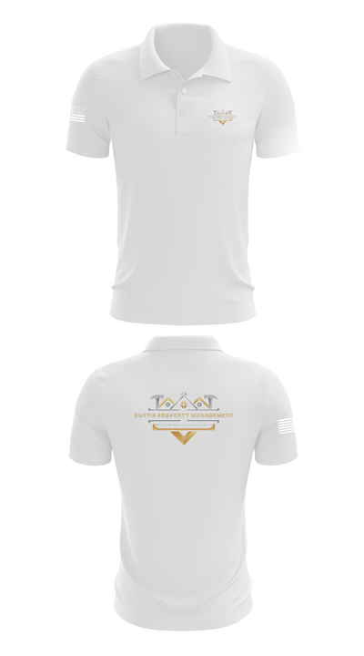 Curtis Property Management 56344180 Short Sleeve Performance Polo - 9