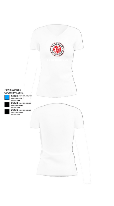 Khari merrills 28709214 Women's Short Sleeve V-neck Shirt - 18