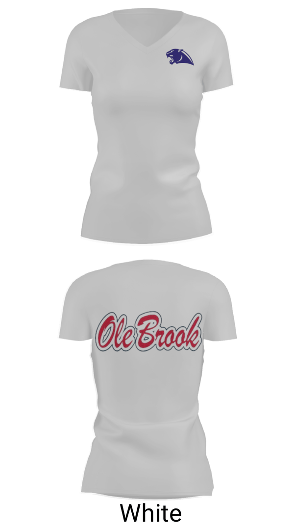Women's Short Sleeve Vneck Shirt, Brookhaven High School Track, Track & Field, Teamtime, Team time, sublimation, custom sports apparel, team uniforms, spirit wear, spiritwear, sports uniforms, custom shirts, team store, custom team store, fundraiser sports, apparel fundraiser