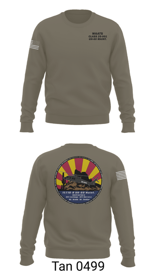 Crew Neck Sweatshirt, WAATS 15T10 CLASS 25-001, , Teamtime, Team time, sublimation, custom sports apparel, team uniforms, spirit wear, spiritwear, sports uniforms, custom shirts, team store, custom team store, fundraiser sports, apparel fundraiser