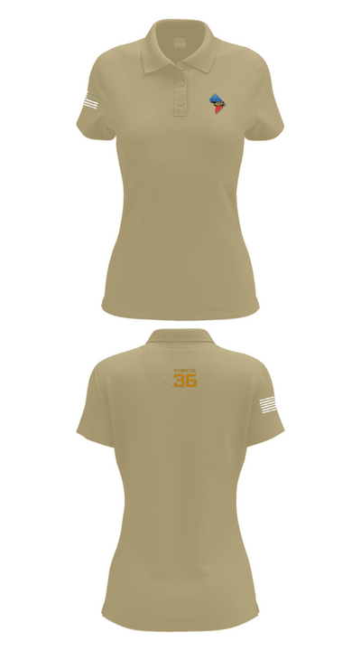 Rescue Engine 56DCFD RTC407 9148046 Women's Short Sleeve Performance Polo  - 95