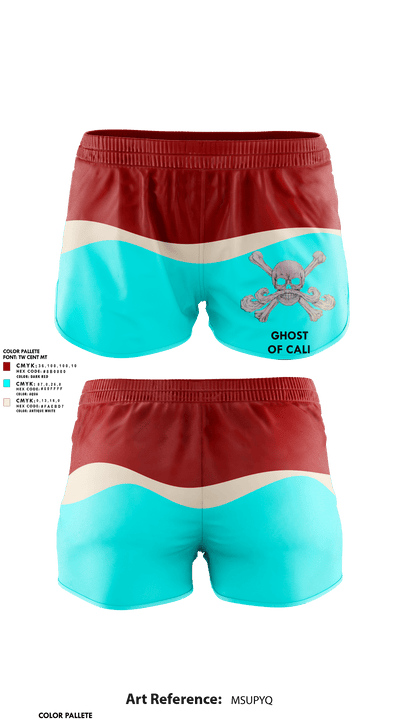 Ghost Of Cali 62715097 Women's Shorts - 1