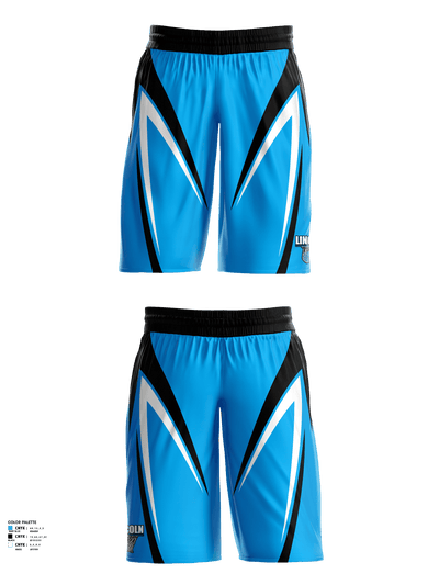 Lincoln Basketball Elite 18971847 Womens Reversible Basketball Shorts 1