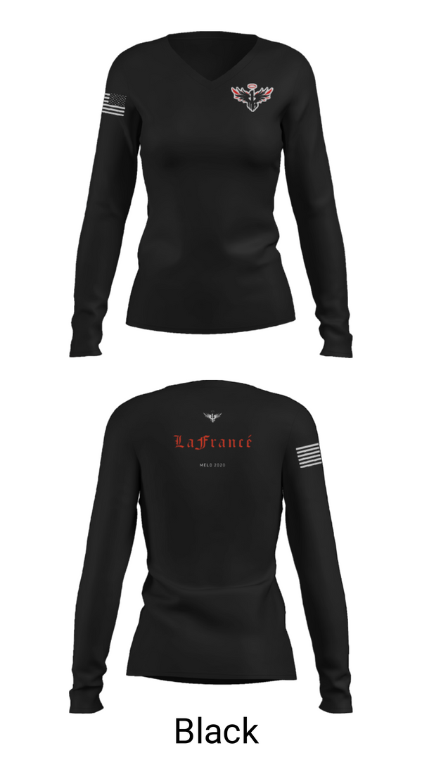 Women's Long Sleeve Vneck Shirt, 1 of 1 elite, Men's Basketball, Teamtime, Team time, sublimation, custom sports apparel, team uniforms, spirit wear, spiritwear, sports uniforms, custom shirts, team store, custom team store, fundraiser sports, apparel fundraiser