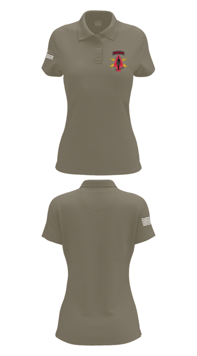 Usasoc 85355509 Women's Short Sleeve Performance Polo  - 75