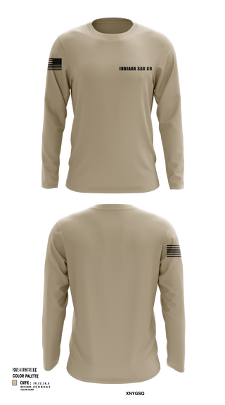 Long Sleeve Performance Shirt, Indiana SAR K9, , Teamtime, Team time, sublimation, custom sports apparel, team uniforms, spirit wear, spiritwear, sports uniforms, custom shirts, team store, custom team store, fundraiser sports, apparel fundraiser