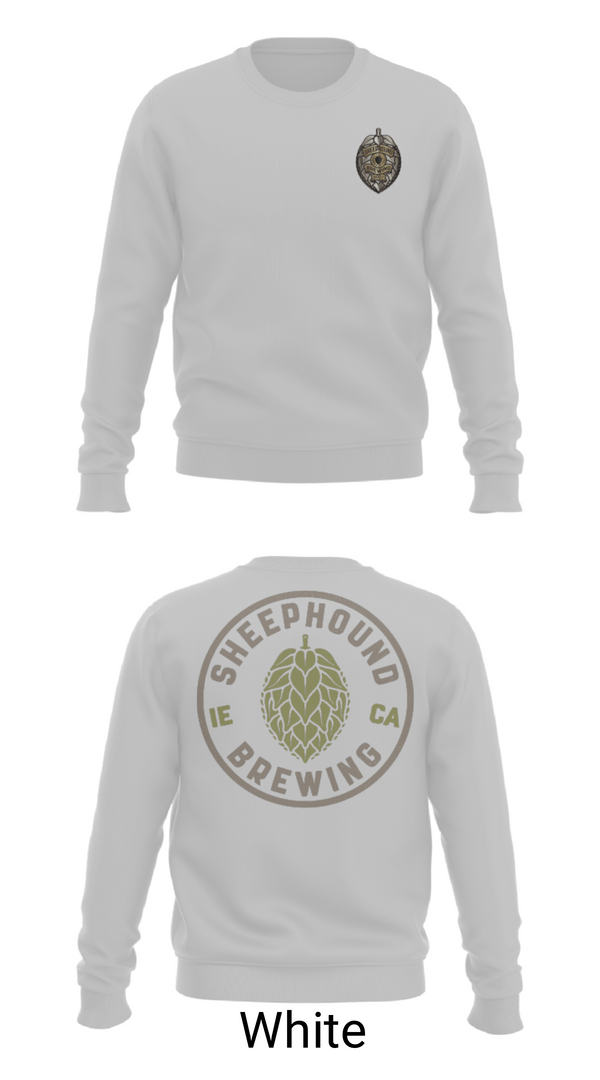 Crew Neck Sweatshirt, Sheephound Brewing, , Teamtime, Team time, sublimation, custom sports apparel, team uniforms, spirit wear, spiritwear, sports uniforms, custom shirts, team store, custom team store, fundraiser sports, apparel fundraiser