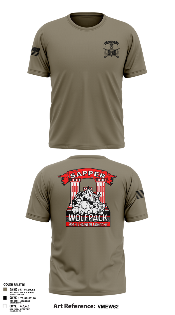 Short Sleeve Performance Shirt, 95TH CEC-I, Army, Teamtime, Team time, sublimation, custom sports apparel, team uniforms, spirit wear, spiritwear, sports uniforms, custom shirts, team store, custom team store, fundraiser sports, apparel fundraiser