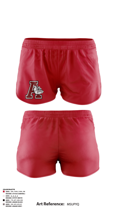Anniston High School 66349692 Track Shorts - 5