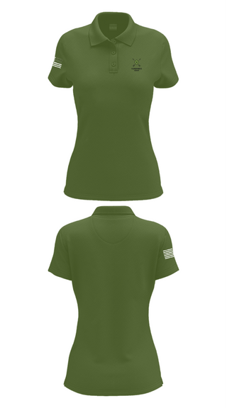Womens Short Sleeve Performance Polo, Task Force Arrow, , Teamtime, Team time, sublimation, custom sports apparel, team uniforms, spirit wear, spiritwear, sports uniforms, custom shirts, team store, custom team store, fundraiser sports, apparel fundraiser