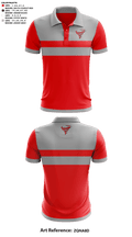 Bradford High School Golf 39456737 Short Sleeve Performance Polo - 41