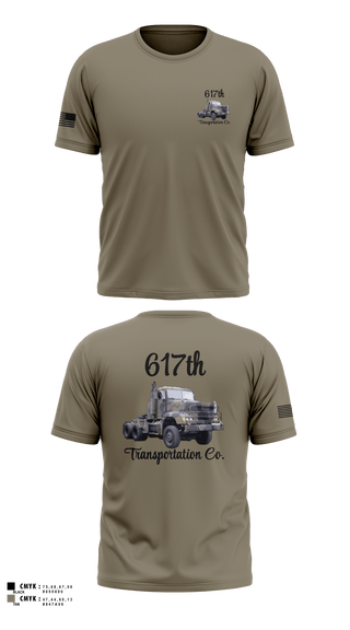 Short Sleeve Performance Shirt, 617th Transportation Company, Army, Teamtime, Team time, sublimation, custom sports apparel, team uniforms, spirit wear, spiritwear, sports uniforms, custom shirts, team store, custom team store, fundraiser sports, apparel fundraiser