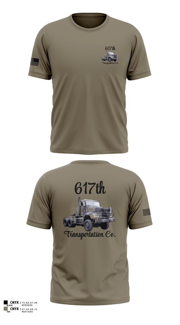 Short Sleeve Performance Shirt, 617th Transportation Company, Army, Teamtime, Team time, sublimation, custom sports apparel, team uniforms, spirit wear, spiritwear, sports uniforms, custom shirts, team store, custom team store, fundraiser sports, apparel fundraiser