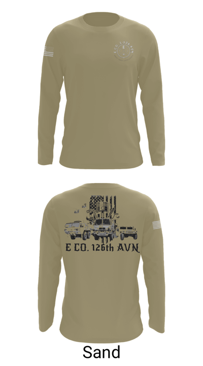 B Co. 1-126AVN 81837658 Long Sleeve Performance Shirt - 86
