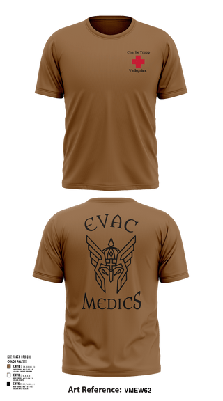 Short Sleeve Performance Shirt, Evac PLT, RSS, 2CR, , Teamtime, Team time, sublimation, custom sports apparel, team uniforms, spirit wear, spiritwear, sports uniforms, custom shirts, team store, custom team store, fundraiser sports, apparel fundraiser