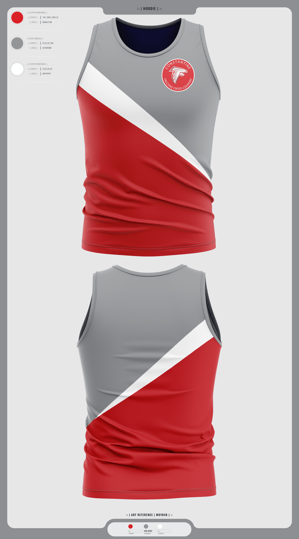 Tank Top, Constantine High School Cross Country, Cross Country, Teamtime, Team time, sublimation, custom sports apparel, team uniforms, spirit wear, spiritwear, sports uniforms, custom shirts, team store, custom team store, fundraiser sports, apparel fundraiser