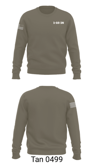 Crew Neck Sweatshirt, 1-18 IN, Army, Teamtime, Team time, sublimation, custom sports apparel, team uniforms, spirit wear, spiritwear, sports uniforms, custom shirts, team store, custom team store, fundraiser sports, apparel fundraiser