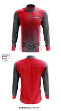 Arcadia University Volleyball 51521652 Quarter Zip Jacket - 40