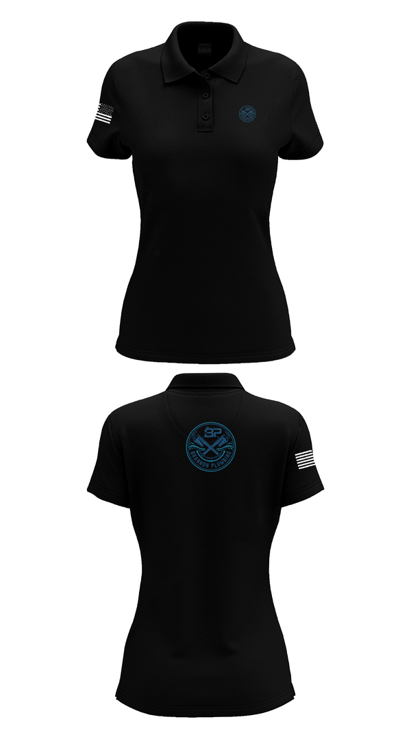 Womens Short Sleeve Performance Polo, Brannon Plumbing & Construction, , Teamtime, Team time, sublimation, custom sports apparel, team uniforms, spirit wear, spiritwear, sports uniforms, custom shirts, team store, custom team store, fundraiser sports, apparel fundraiser