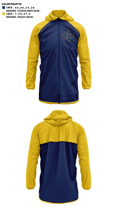 Marsing High School Cheer 8568525 Windbreaker - 41