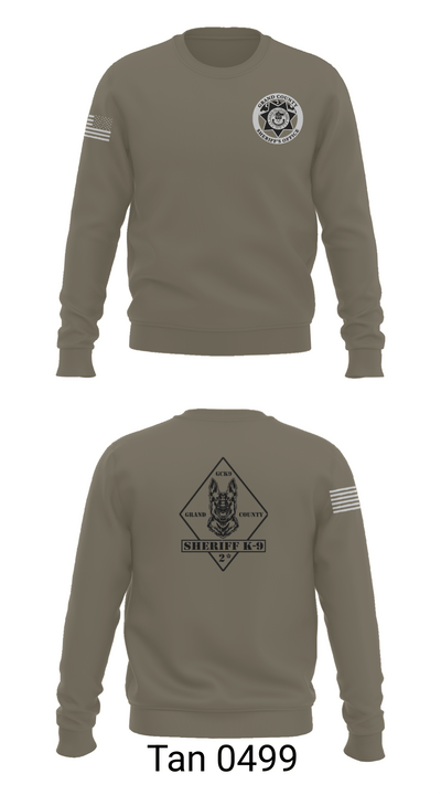 GCSO K9 19813935 Crew Neck Sweatshirt - 62