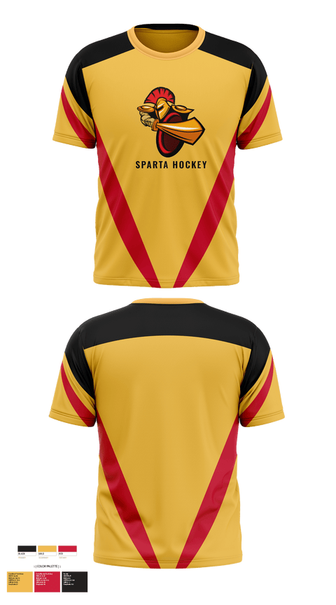 Short Sleeve Performance Shirt, Sparta Youth Hockey, Spirit Store, Teamtime, Team time, sublimation, custom sports apparel, team uniforms, spirit wear, spiritwear, sports uniforms, custom shirts, team store, custom team store, fundraiser sports, apparel fundraiser