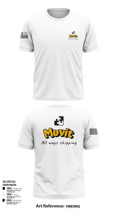 Muvit 8063137 Short Sleeve Performance Shirt - 4