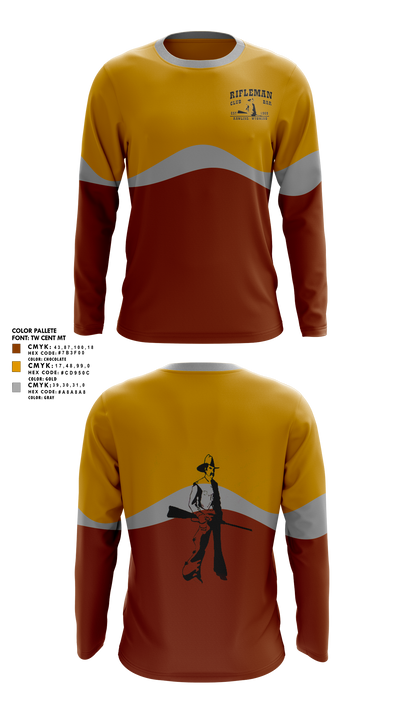 The Rifleman Bar 13017163 Long Sleeve Performance Shirt 1