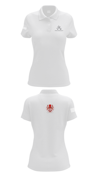 Kraken Defense Group 92519053 Women's Short Sleeve Performance Polo  - 17