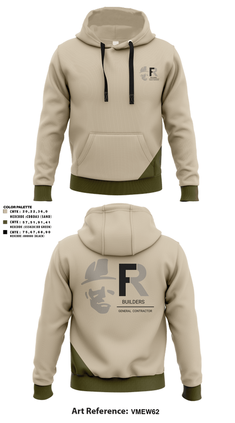Hoodie, FR BUILDERS, , Teamtime, Team time, sublimation, custom sports apparel, team uniforms, spirit wear, spiritwear, sports uniforms, custom shirts, team store, custom team store, fundraiser sports, apparel fundraiser
