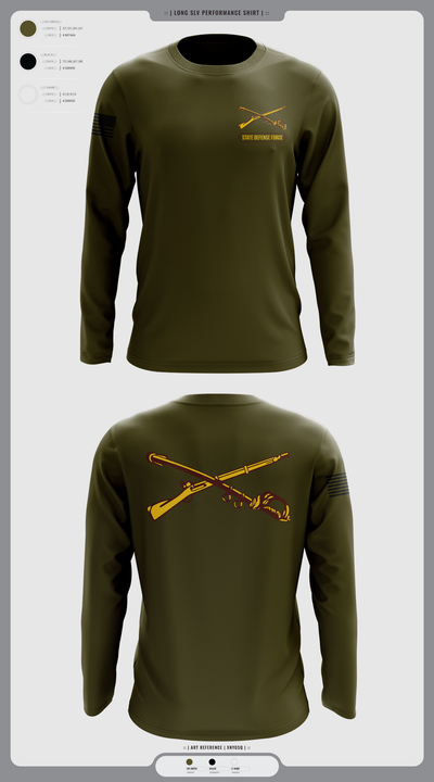 State Defense Force 4570378 Long Sleeve Performance Shirt 1
