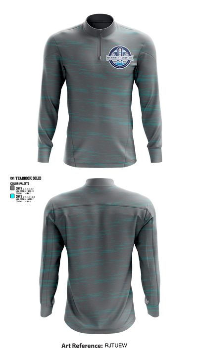 Ray piping solutions LLC 27261596 Quarter Zip Jacket - 1