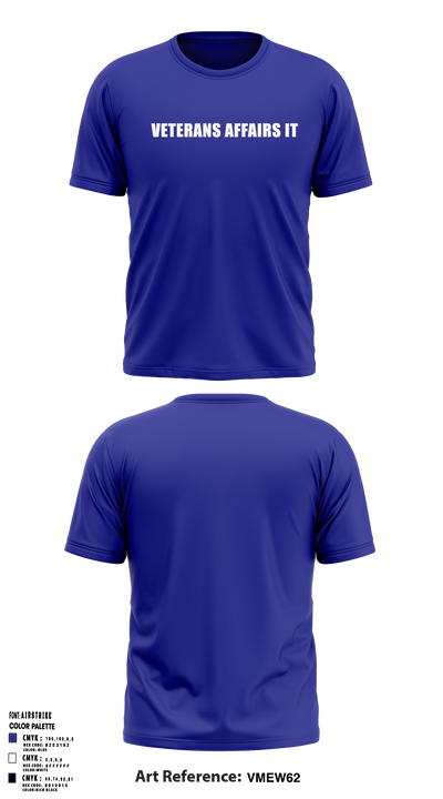 Veterans Affairs IT Short Sleeve Performance Shirt - 1