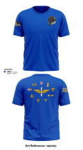HHC/1-214 GSAB       Hellhounds 63761445 Short Sleeve Performance Shirt - 104