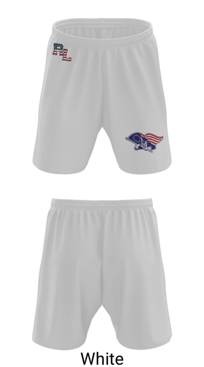 Red Land High School Cheer 22621140 Athletic Shorts With Pockets - 1