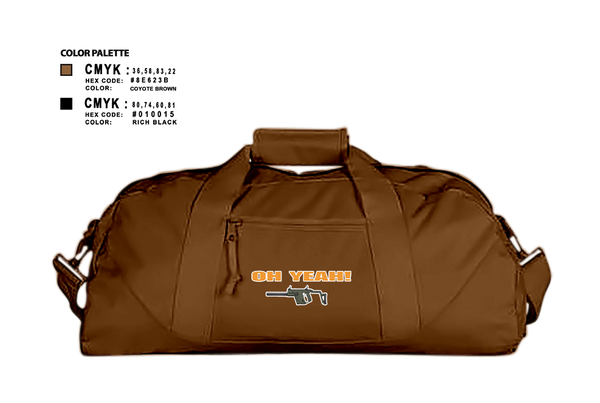 Duffle Bag, Tiger sharks, Army, Teamtime, Team time, sublimation, custom sports apparel, team uniforms, spirit wear, spiritwear, sports uniforms, custom shirts, team store, custom team store, fundraiser sports, apparel fundraiser