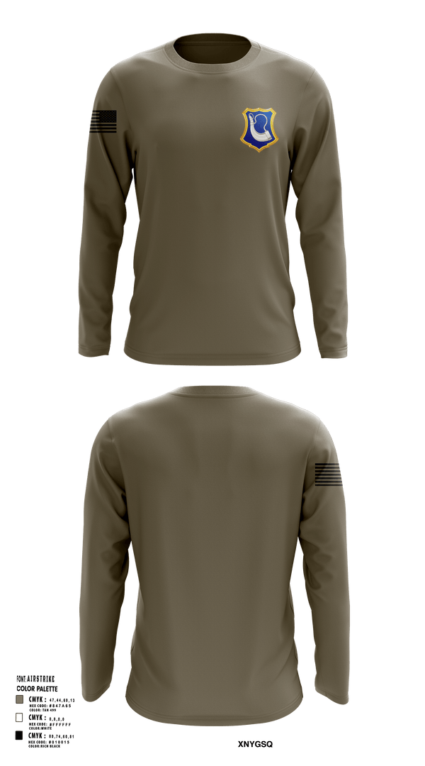 Long Sleeve Performance Shirt, C-Co. 1-181st, National Guard, Teamtime, Team time, sublimation, custom sports apparel, team uniforms, spirit wear, spiritwear, sports uniforms, custom shirts, team store, custom team store, fundraiser sports, apparel fundraiser