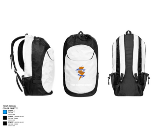 Gear Bag, The Electric Zipper, , Teamtime, Team time, sublimation, custom sports apparel, team uniforms, spirit wear, spiritwear, sports uniforms, custom shirts, team store, custom team store, fundraiser sports, apparel fundraiser