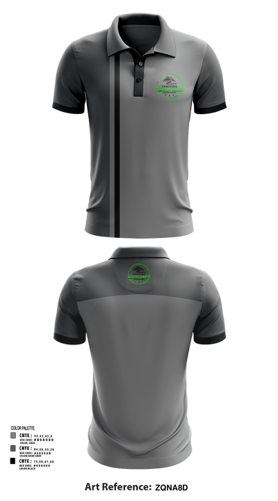 Thriving Grounds Landscaping 97741926 Short Sleeve Performance Polo - 114