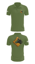 317th support maintenance company 3788646 Short Sleeve Performance Polo - 47