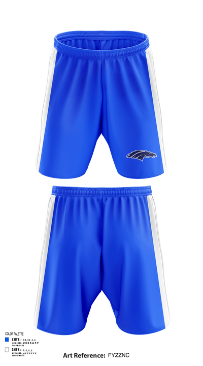 Forrest City High School Cheer 14152448 Athletic Shorts With Pockets - 122