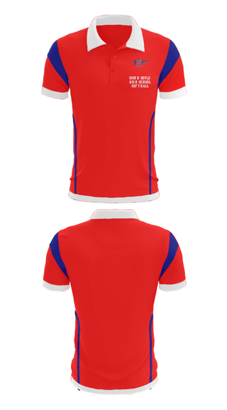 Short Sleeve Performance Polo, South Doyle High School Softball, Softball, Teamtime, Team time, sublimation, custom sports apparel, team uniforms, spirit wear, spiritwear, sports uniforms, custom shirts, team store, custom team store, fundraiser sports, apparel fundraiser