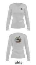 Chimney troops 46116890 Women's Long Sleeve V-neck Shirt - 16