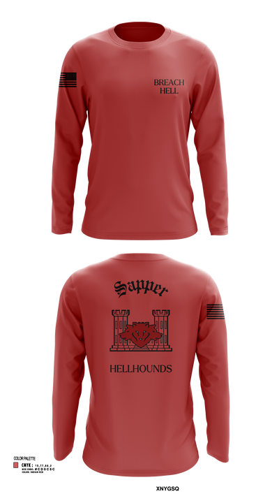 811th EN CO 58008246 Long Sleeve Performance Shirt 104